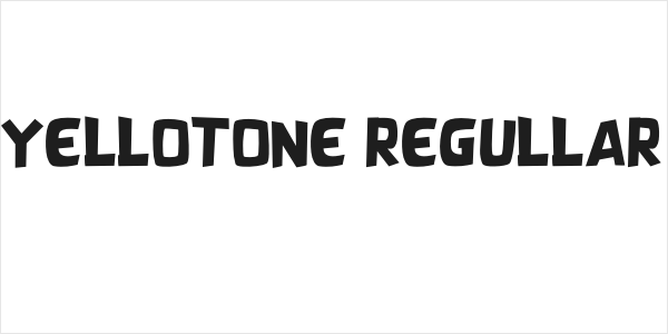 YELLOTONE REGULLAR Logo