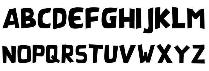 YELLOTONE REGULLAR Schriftart Kleinbuchstaben
