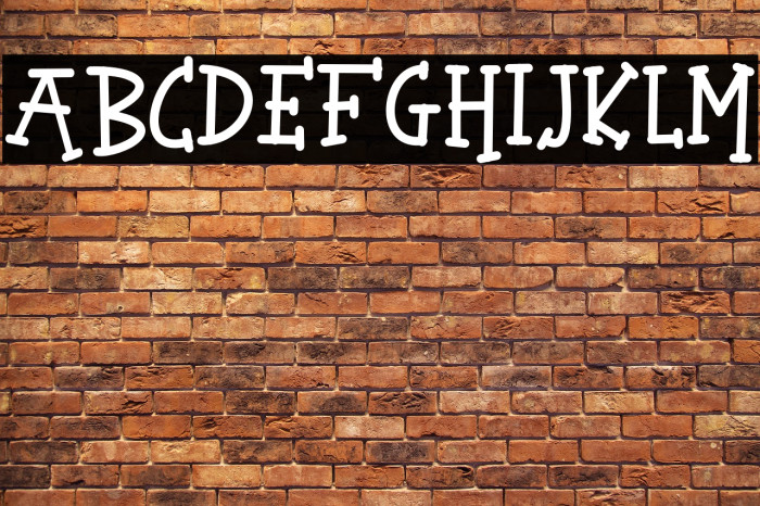YELLOWBOUNCE Font examples