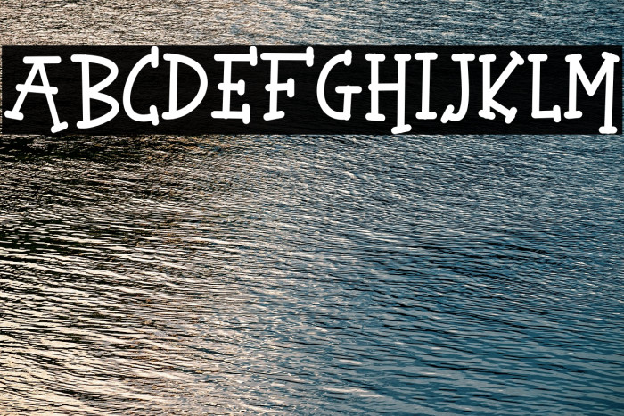 YELLOWBOUNCE Font examples
