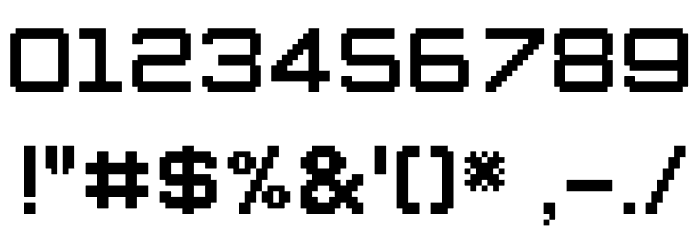 YELLOWCRE Font OTHER CHARS