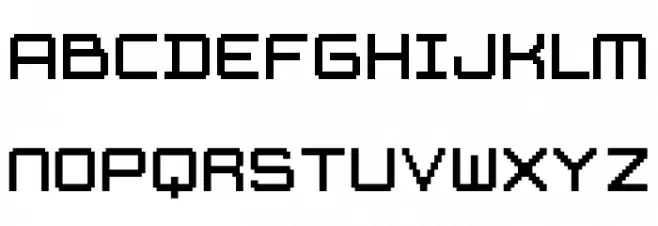YELLOWCRE 字体 大写