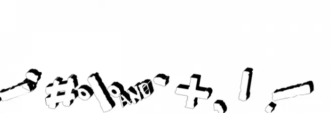 YES_3Drotated Book Font OTHER CHARS