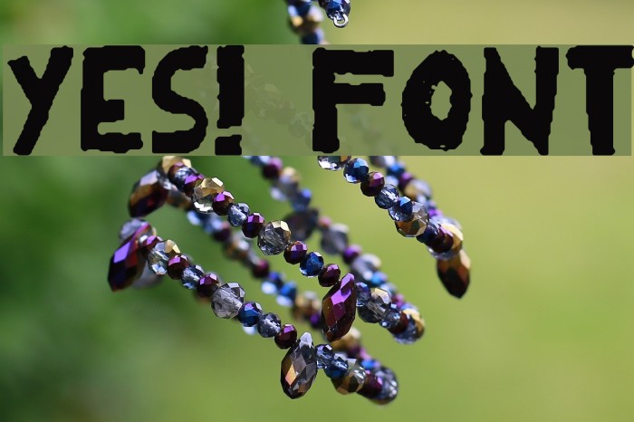 YES! Font examples