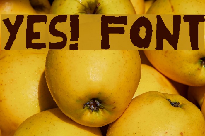 YES! Font examples