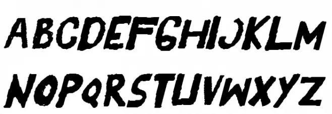 YES_italic Book Шрифта ВЕРХНИЙ
