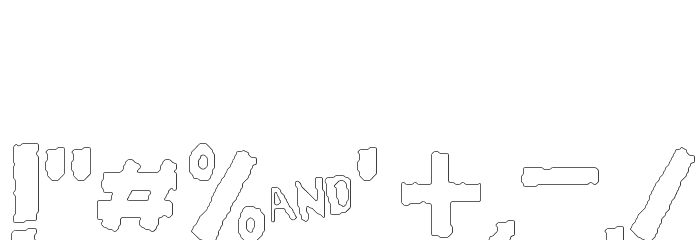 YES_outline Book Font OTHER CHARS