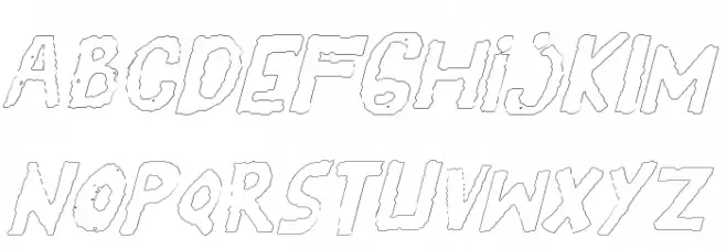 YES_outlineitalic Book Fuentes MINÚSCULAS