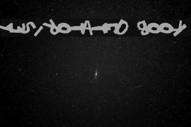 YES_rotated Book Font examples