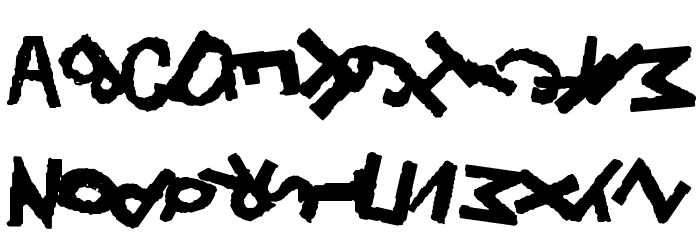 YES_rotated Book Font LOWERCASE