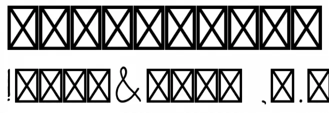 YETI+THEVAMP-Regular Font OTHER CHARS