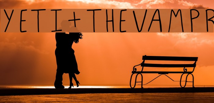 YETI+THEVAMP-Regular Example 2