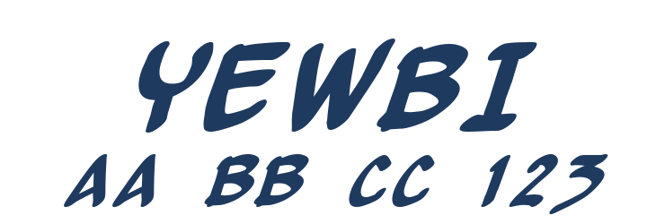 YEWBI Font Preview