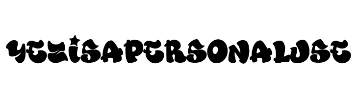 YEZiSA PERSONAL USE  font caratteri gratis
