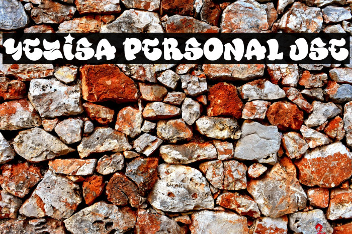 YEZiSA PERSONAL USE Example 3