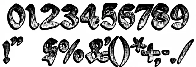 Ye Olde Oak Font OTHER CHARS