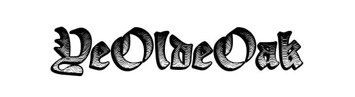 Ye Olde Oak Font