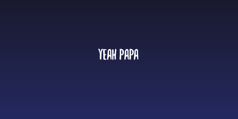 Yeah Papa Social Header