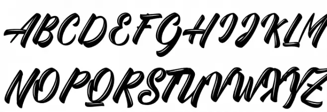 Yeah Violette - Personal Use Schriftart Groß