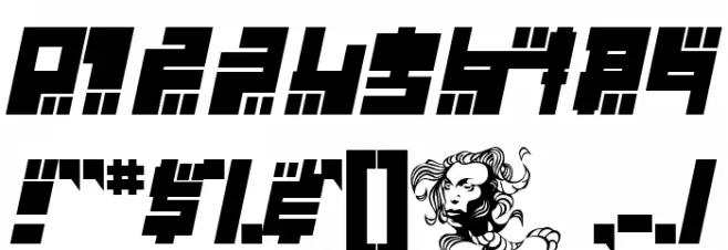 Year 2000 Replicant Шрифта ДРУГИЕ символов