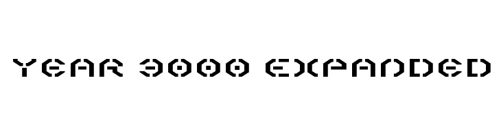 Year 3000 Expanded  免费字体下载