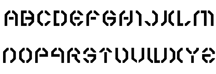 Year 3000 Font LOWERCASE