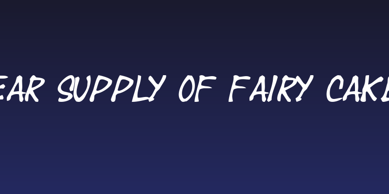 Year supply of fairy cakes Social Header