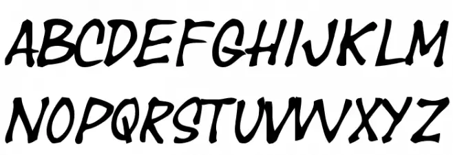 Year supply of fairy cakes फ़ॉन्ट लोअरकेस