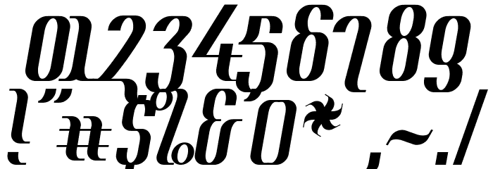 Year2000-Context-Regular Font OTHER CHARS
