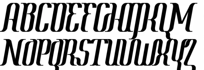 Year2000-Context-Regular Font Litere mari