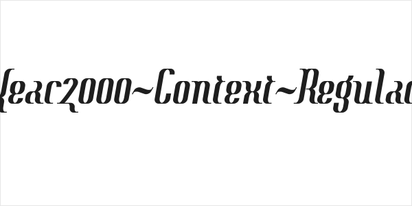 Year2000-Context-Regular Logo