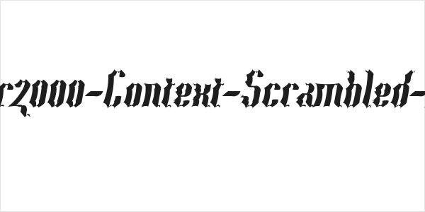 Year2000-Context-Scrambled-Hvy Logo