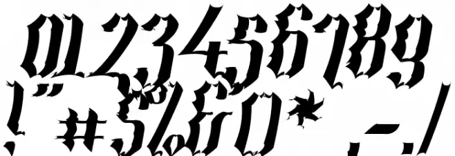 Year2000-Context-Scrambled Font OTHER CHARS
