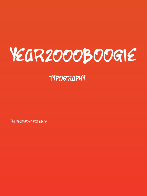 Year2000Boogie Poster
