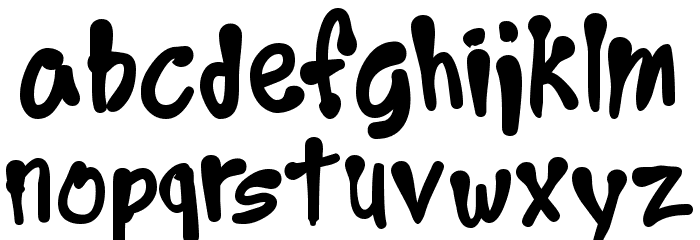 Year2000Boogie Font LOWERCASE