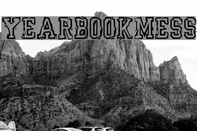 YearBookMess Fonte examples