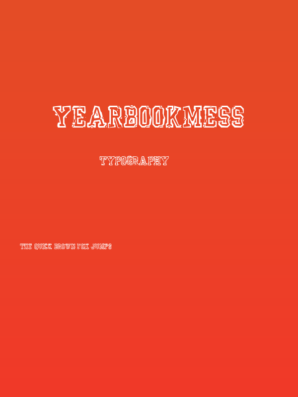 YearBookMess Poster