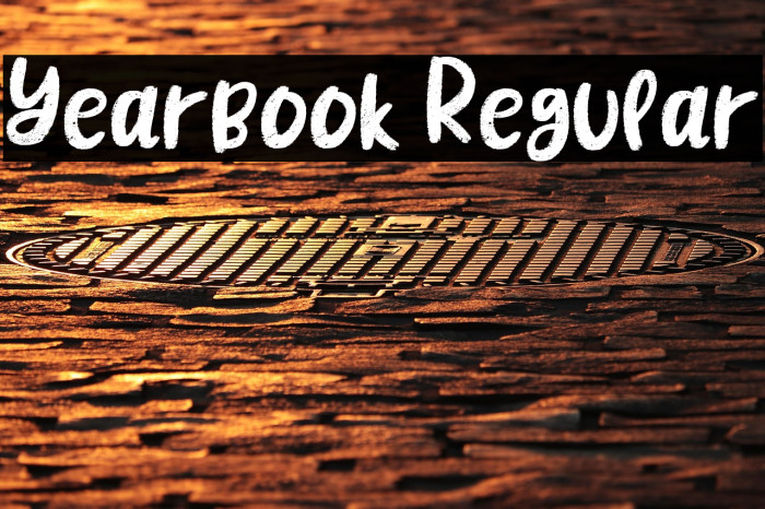 Yearbook Regular Example 1