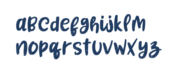 Yearbook Regular Lowercase