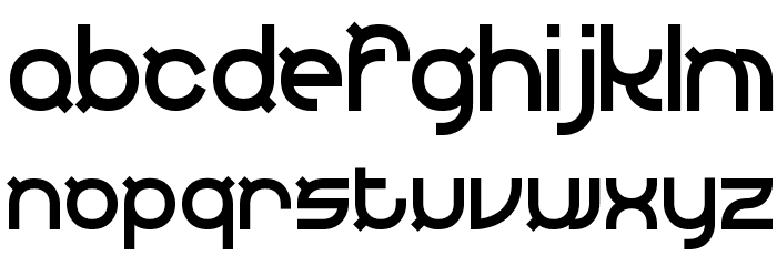 Yearend BRK Font LOWERCASE