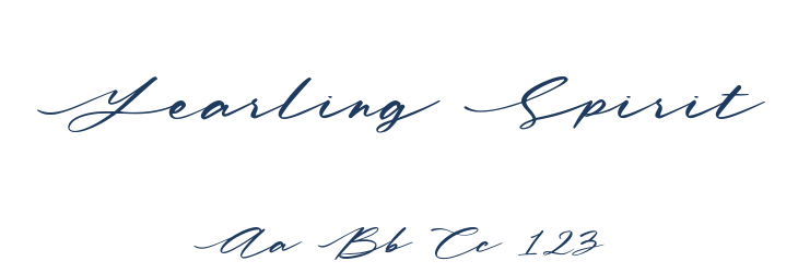 Yearling Spirit Font Preview