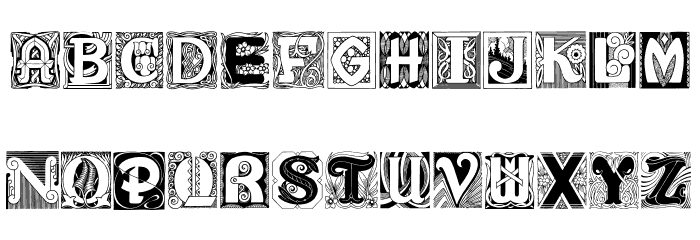Years Regular Font LOWERCASE