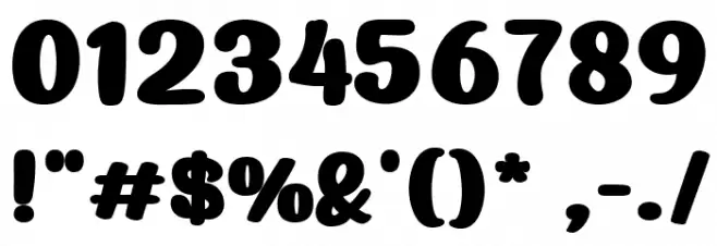 Yeasty Flavors Regular Font OTHER CHARS