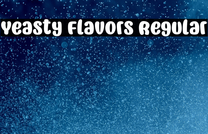 Yeasty Flavors Regular Example 2