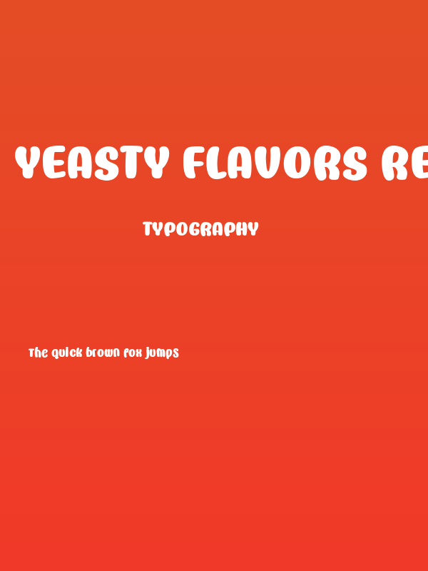 Yeasty Flavors Regular Poster
