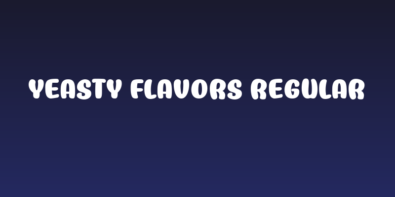 Yeasty Flavors Regular Social Header