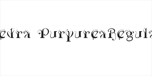 Yedra PurpureaRegular Logo