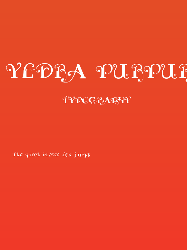 Yedra PurpureaRegular Poster