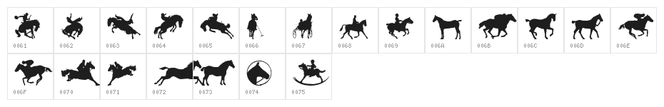 YeeHaw Character Map