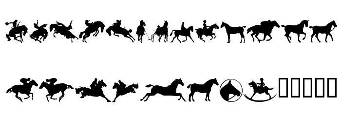 YeeHaw Font LOWERCASE